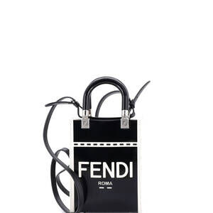 Fendi Sunshine Shopper Tote Patent And #201286F11B